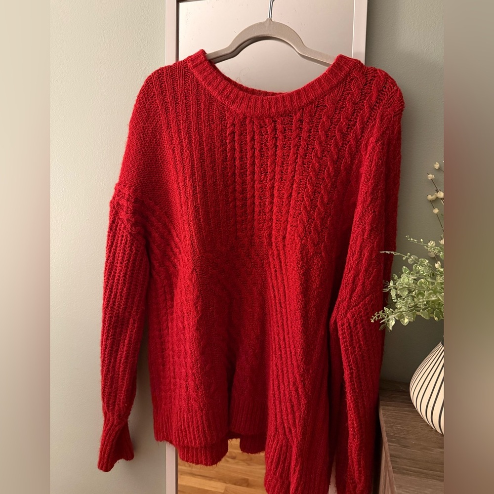 Old Navy Vibrant Red Sweater